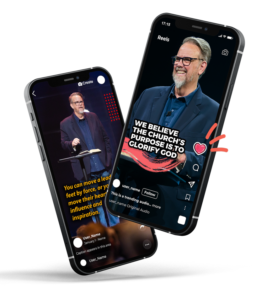 Ed Stetzer reels on phone